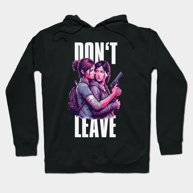 Ellie and Dina face challenges, Hoodie by whatyouareisbeautiful